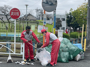 地域清掃活動まだまだ継続中！